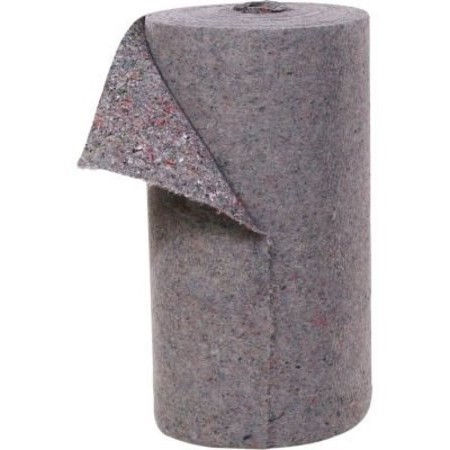 Item #TR36-144 - Gray Universal Recycled Industrial Tougher Rugg Roll, 36" x 144'