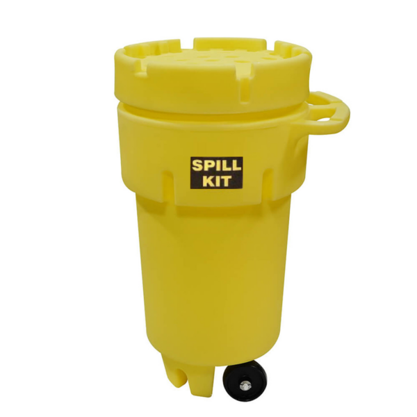 Item #18036 - Oil Only 50 Gallon Drum Spill Kit with Wheels